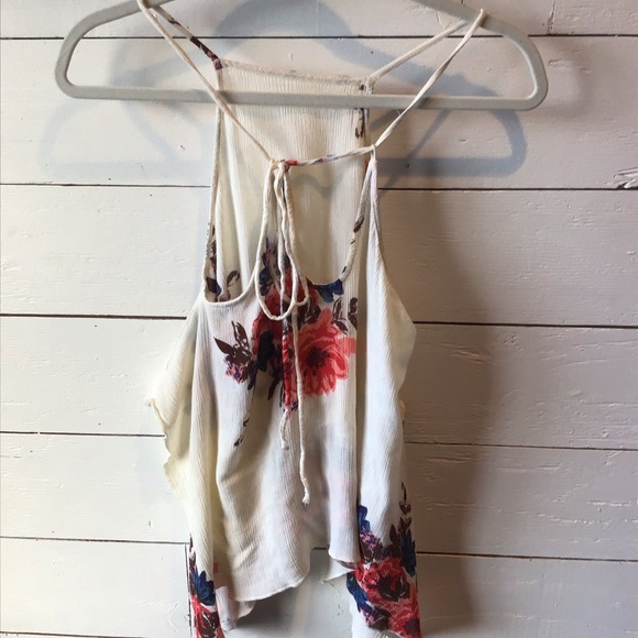 O’Neil floral halter tank M - Picture 5 of 8